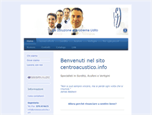 Tablet Screenshot of centroacustico.info
